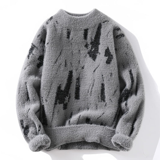 Winter Fleece-lined Bottoming Sweater